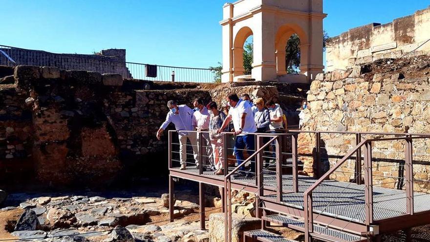 La alcazaba de Mérida amplía su circuito turístico con la integración de una casa romana