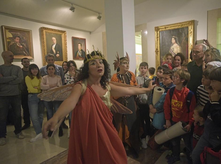 'Noche en los museos' con niños en el Mubam