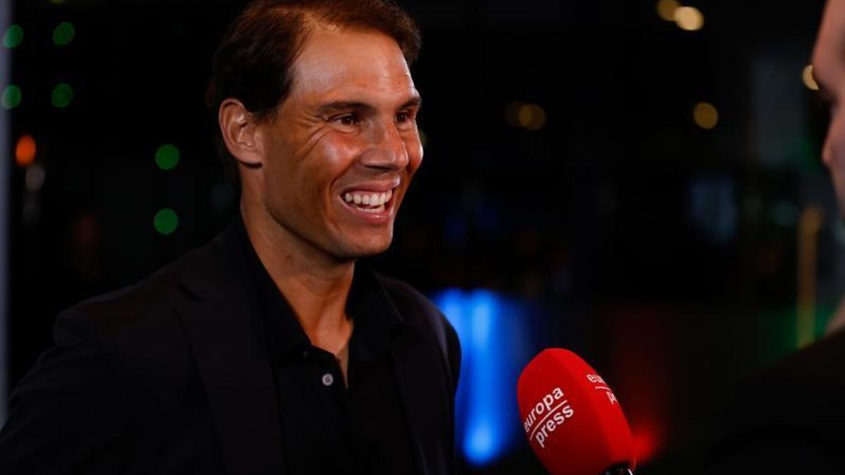 Rafael Nadal, tenista, atiende a una entrevista para Europa Press