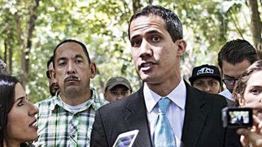 Juan Guaidó demanarà a la UE que protegeixi els actius de Veneçuela