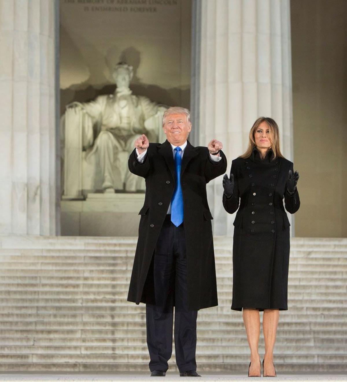 Melania Trump y sus looks durante los primeros actos como primera dama