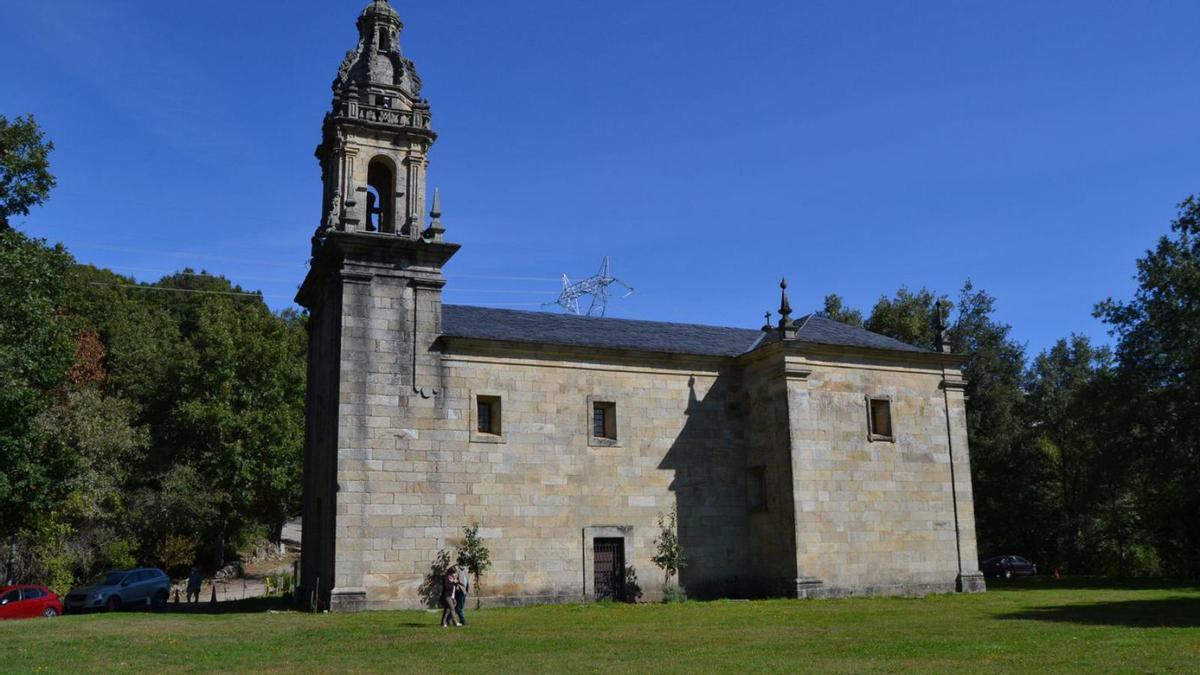 Santuario de la Tuiza de Lubián, que no consta en los registros de la diócesis de Astorga.
