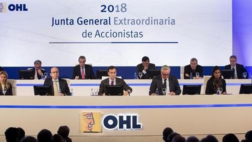 OHL reclama un préstamo vencido de 35 millones a Villar Mir en los tribunales