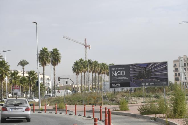 Viviendas en construcción en La Flota