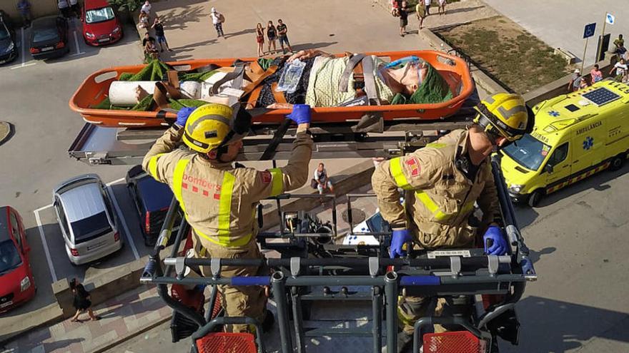 La policia de Blanes salva la vida d&#039;una dona en perill de dessagnar-se