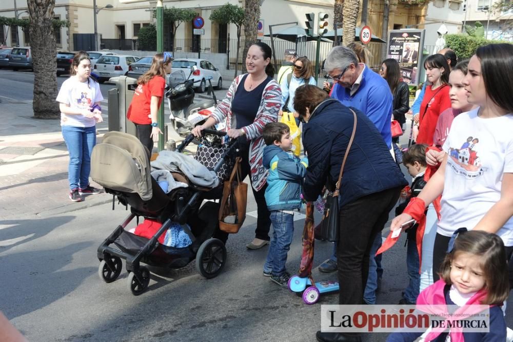 Marcha solidaria de Jesús-María por Haití