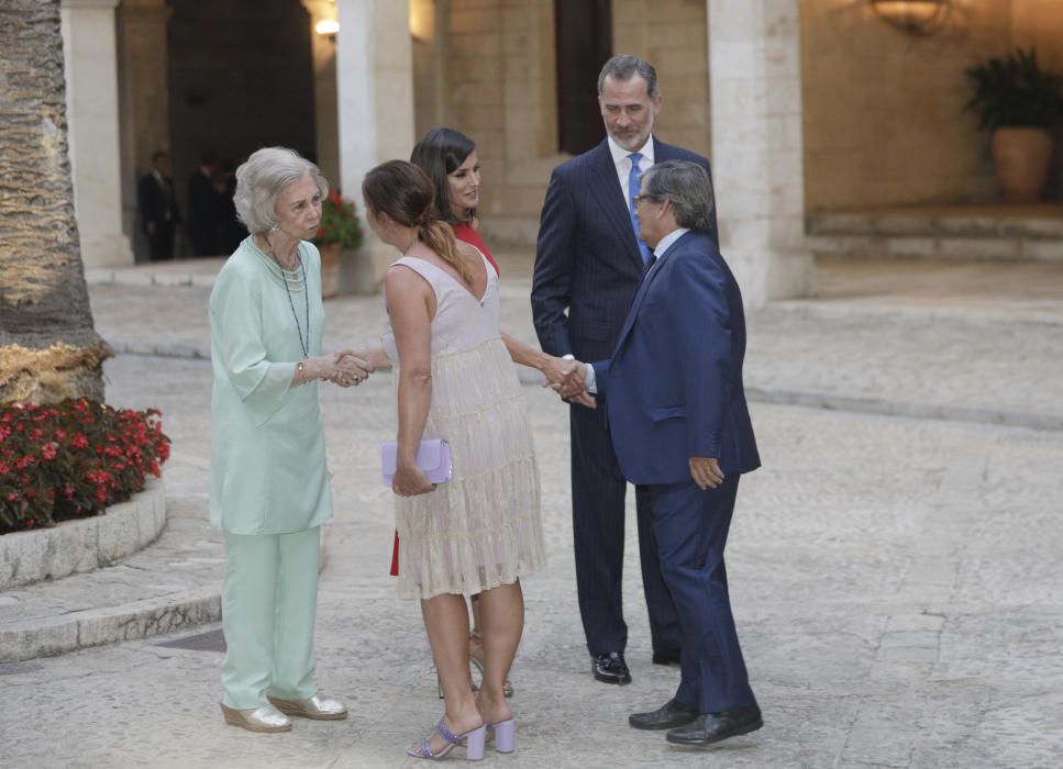 Aires nuevos y juventud  en la recepción de los Reyes