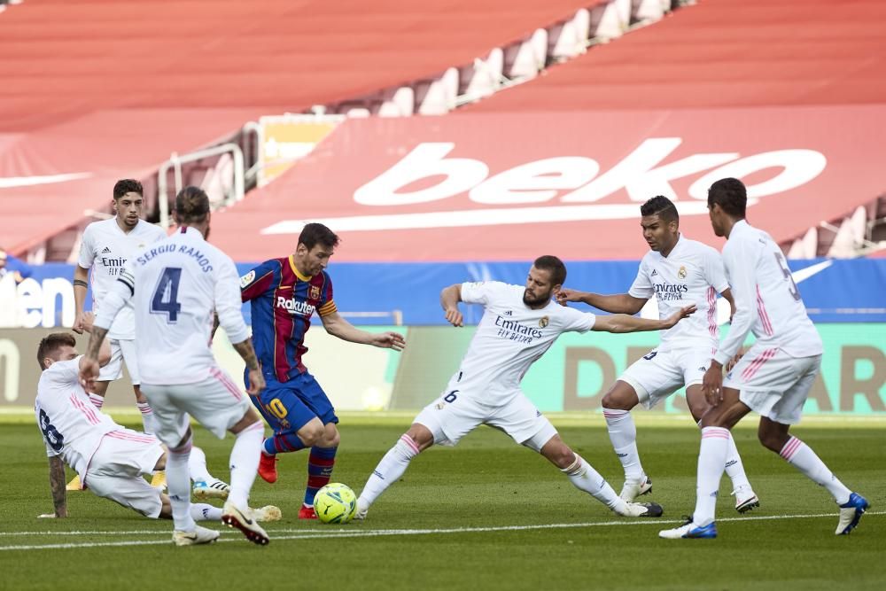 Barça - Madrid, en fotos