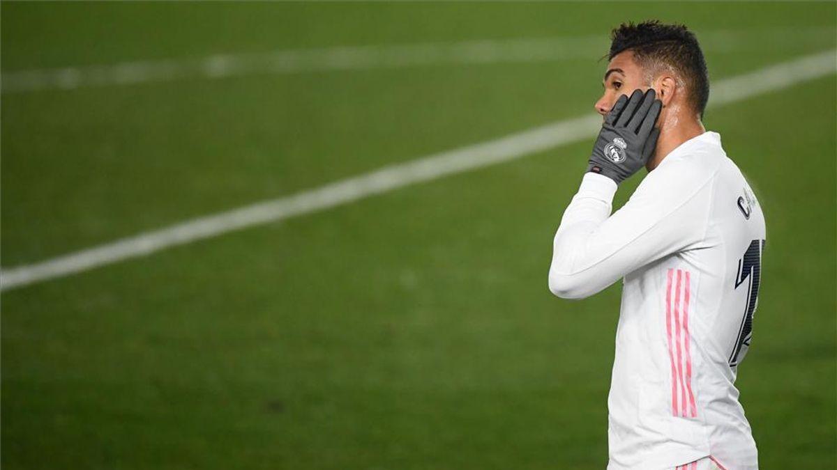 Casemiro no tiene recambio en el Real Madrid.