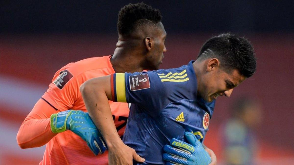 James Rodríguez no habría resistido la presión tras la goleada recibida por Ecuador