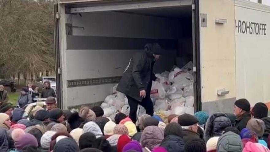 Global Humanitaria entrega 400 lotes de comida en la región ucraniana de Jersón