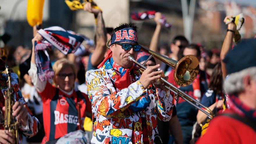 El Baskonia y su afición, las grandes ausencias de la Copa de Málaga 2024