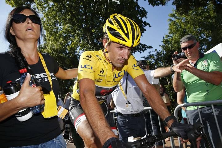 Imágenes de la tercera etapa del Tour de Francia, en la que ha conquistado el triunfo Purito Rodríguez