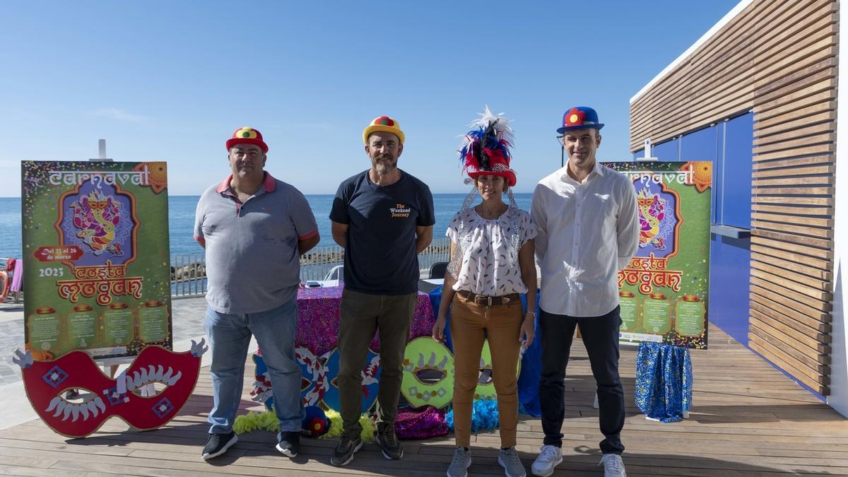 Víctor Gutiérrez, Juan Carlos Ortega, Onalia Bueno y Luis Becerra.