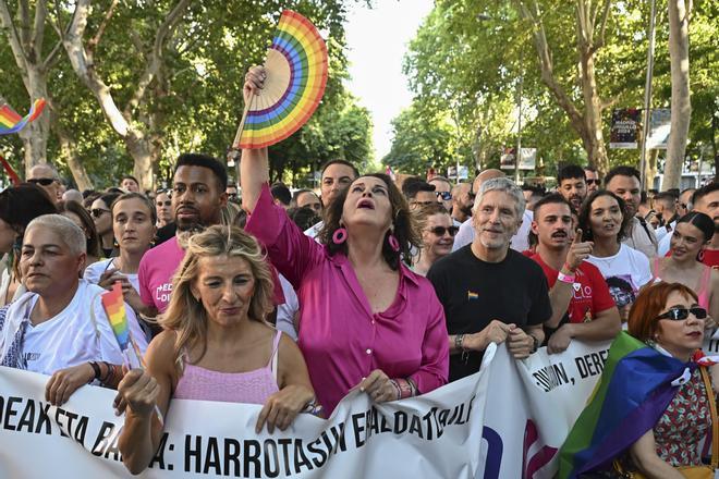 Las imágenes de la manifestación del Orgullo en Madrid