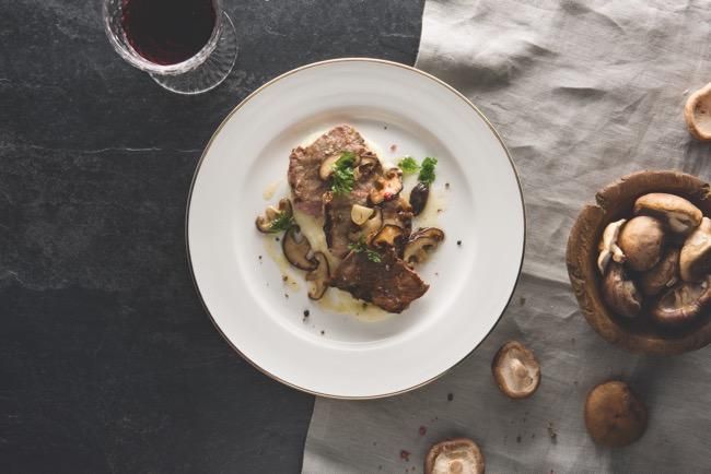 Recetas premium: presa de cerdo