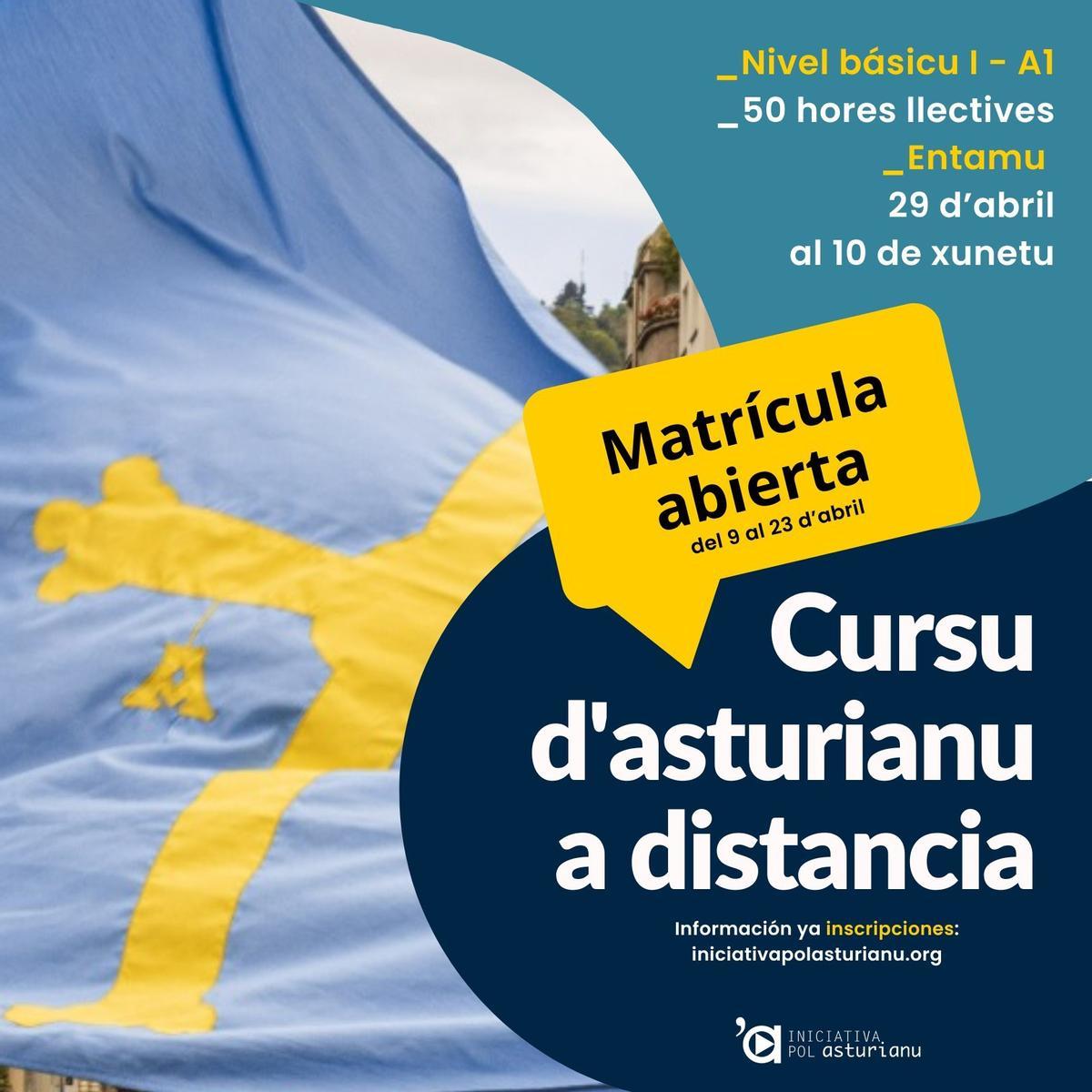 Cursu inicial d'asturianu a distancia.