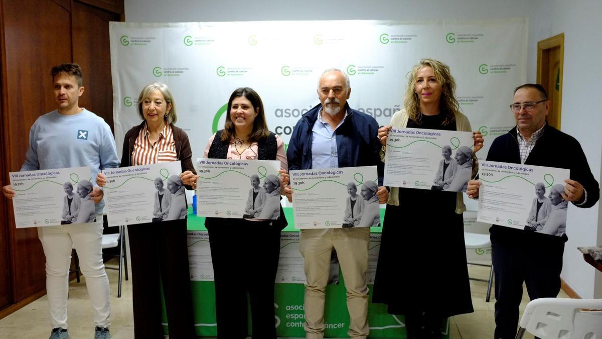 Presentación de la VIII Jornadas Oncológicas organizadas por la AECC-Junta Local de Benavente