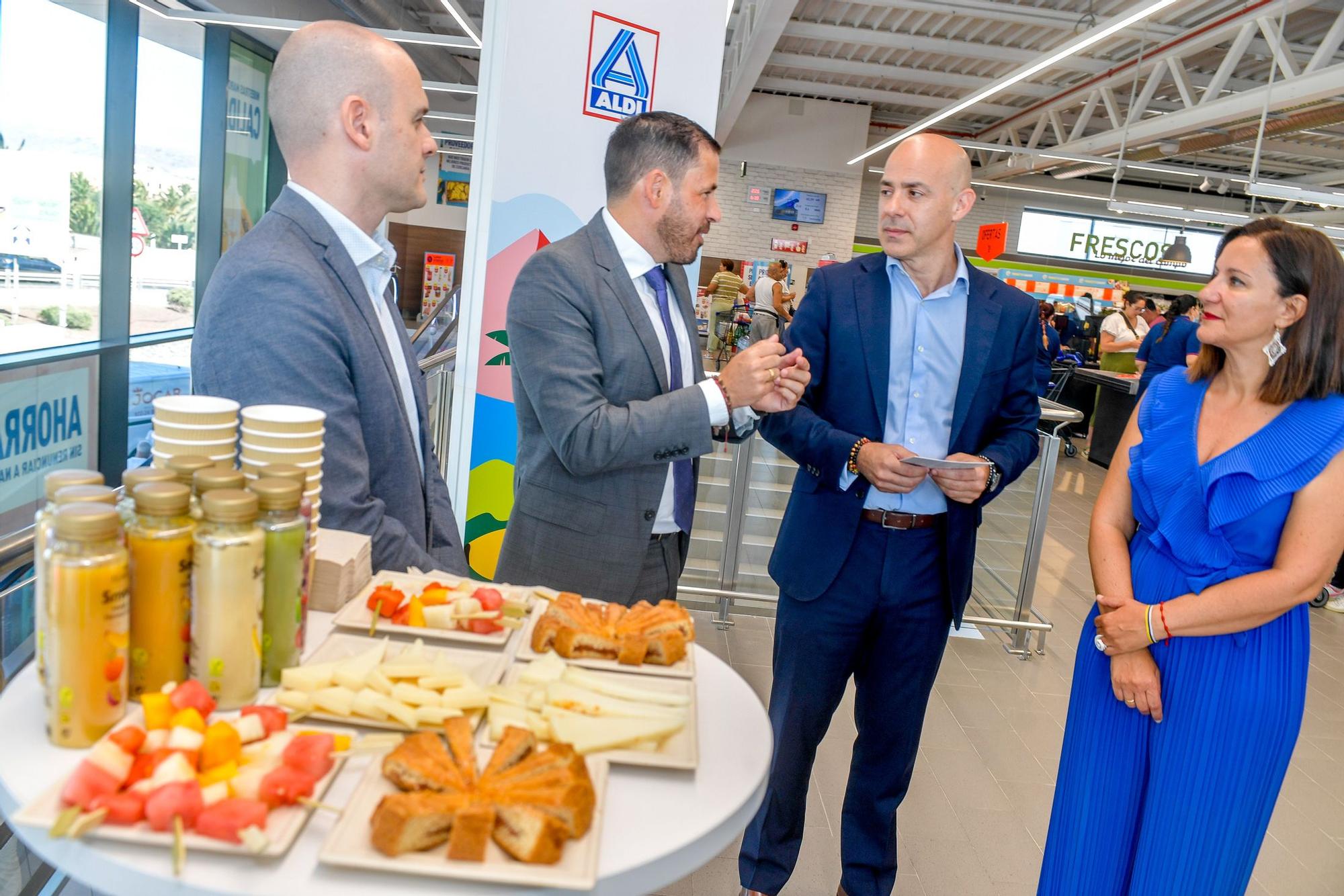 Inauguración del ALDI en Telde