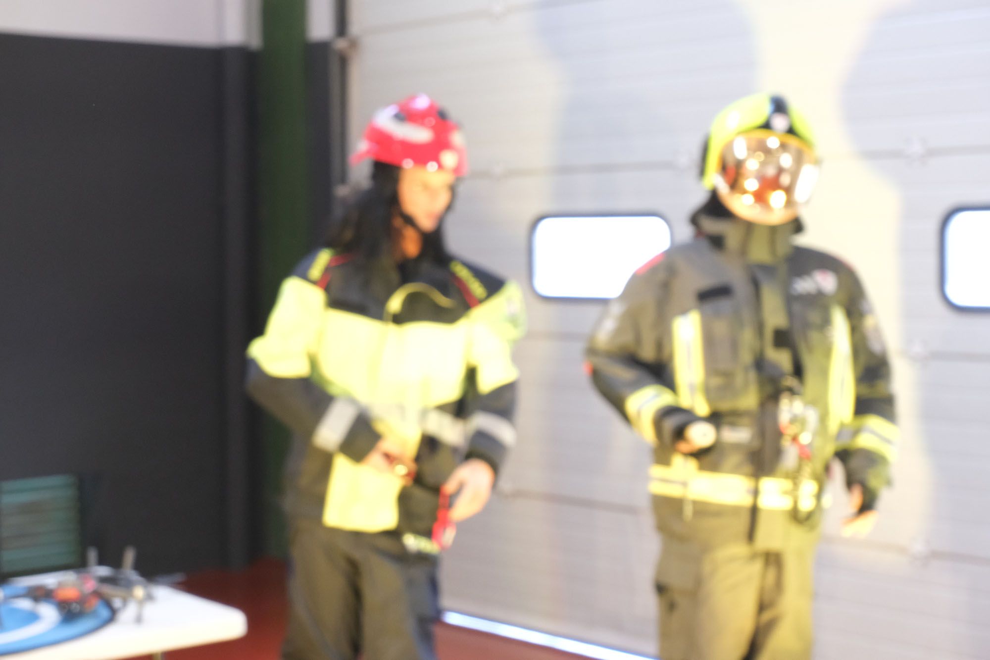 El Consorcio Provincial de Bomberos (CPB) de Málaga celebra el día de su patrón, San Juan de Dios, en el parque de bomberos de Antequera.