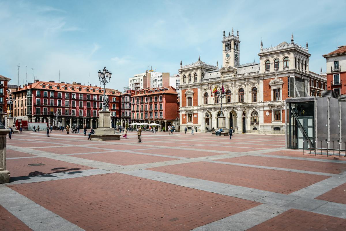 Plaza Mayor de Valladolid, España