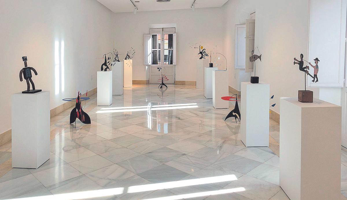 Esculturas de Manuel Marín, expuestas recientemente en el Museo Ramón Gaya de Murcia