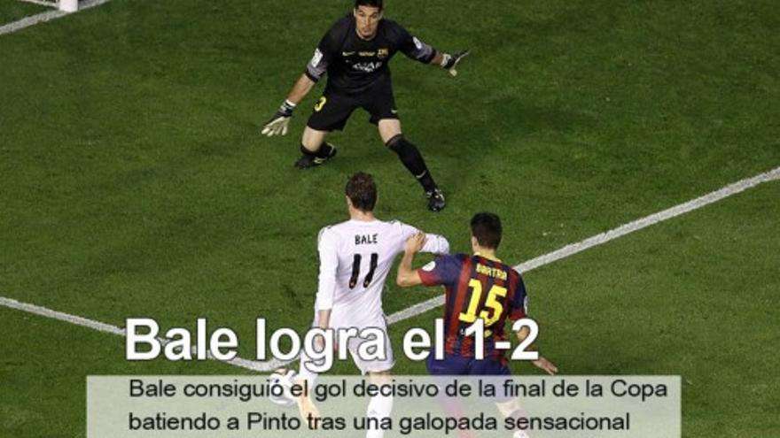 Copa del Rey: El gol de Bale