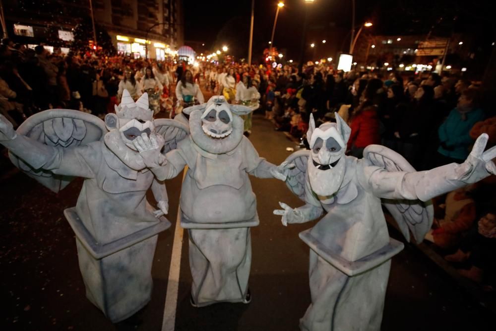 Desfile de Antroxu en Gijón