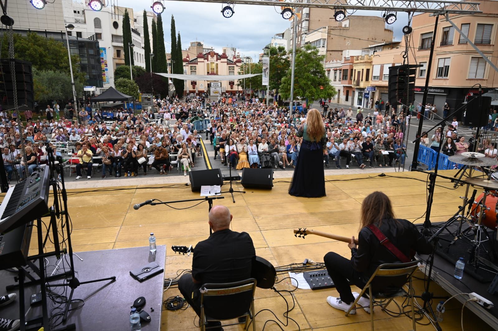 Las fotos del tributo a Rocío Jurado en el día de los mayores de las fiestas de Almassora