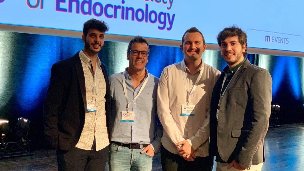 Jóvenes investigadores del Imibic reciben premio europeo de endocrinología