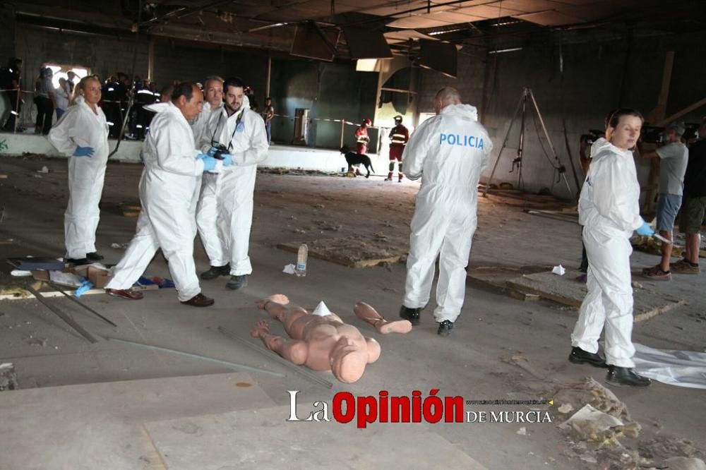 Simulacro en Lorca por inundaciones, terremoto y f