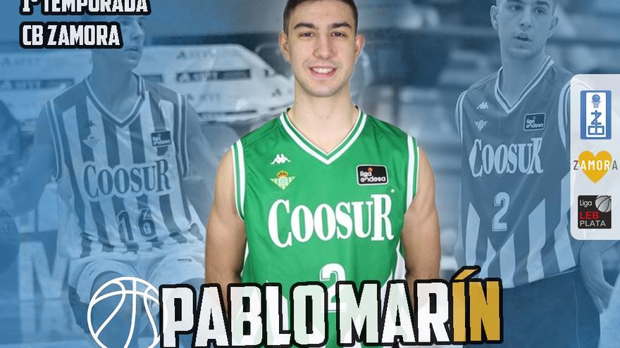 Pablo Marín, nuevo jugador del CB Zamora