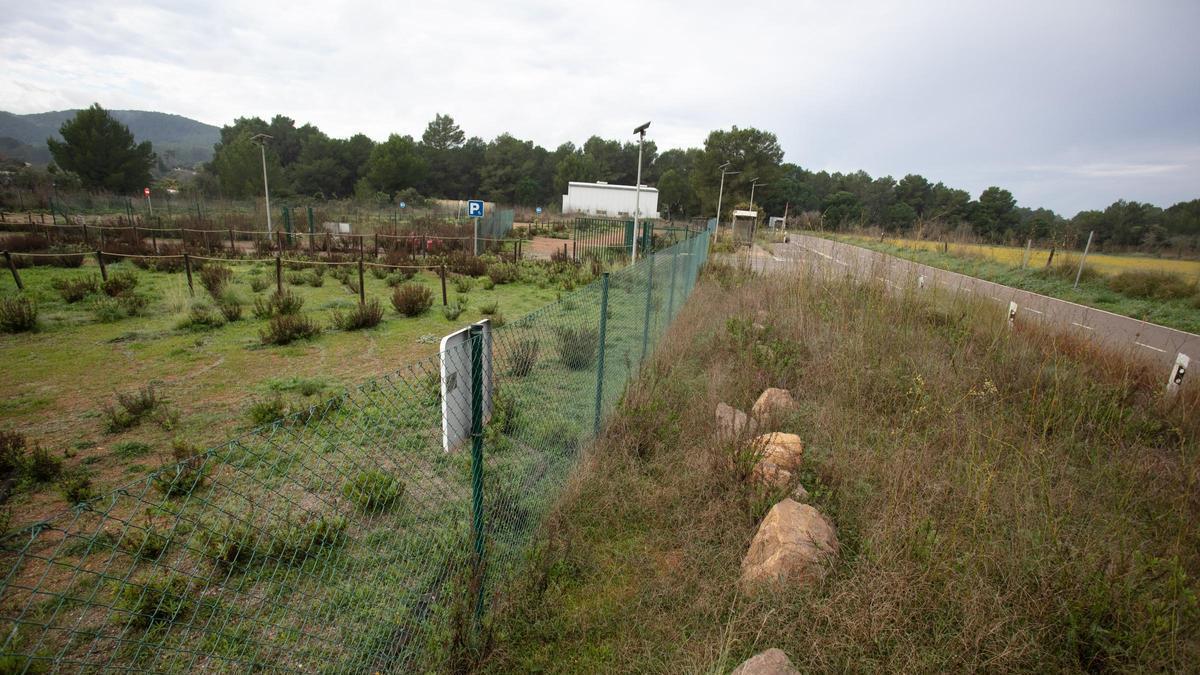Imagen de la zona que Sant Joan quiere destinar a construir una planta de biomasa.