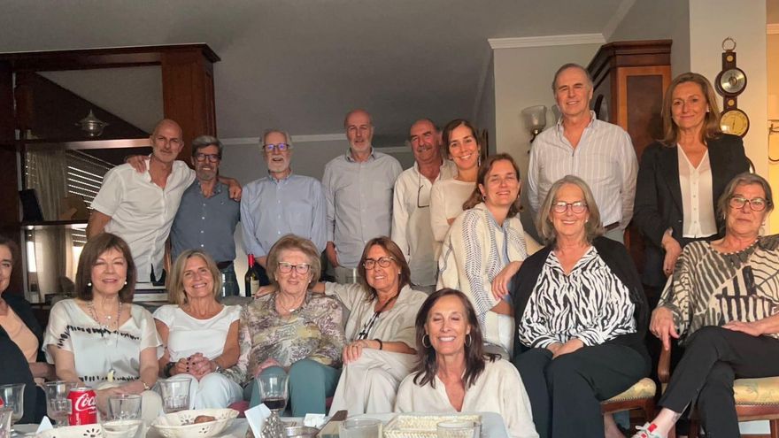 Marisa y su foto de familia