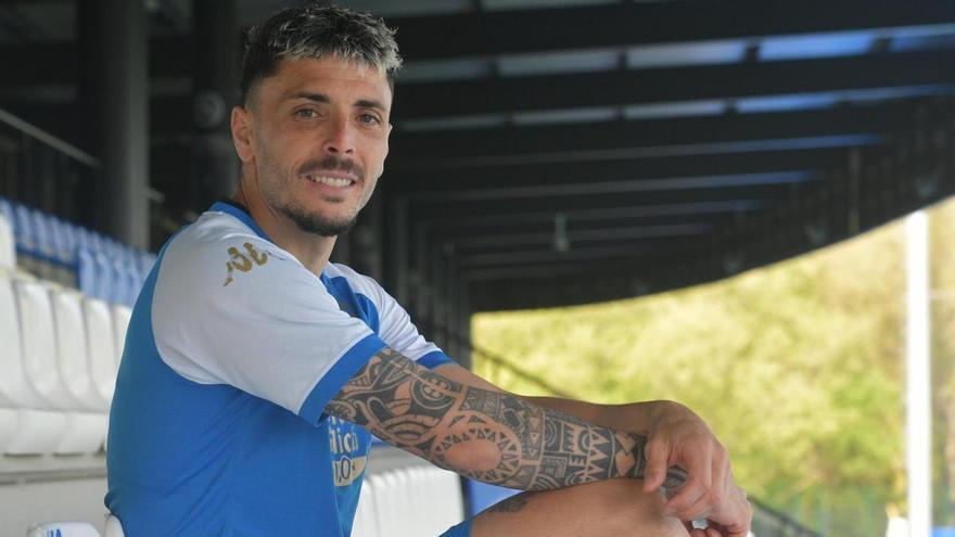 Ximo Navarro y su deseo de jugar en Primera con el Dépor