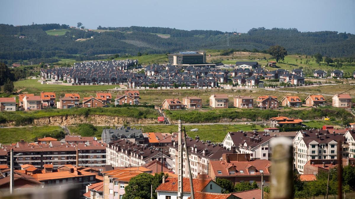 ZONA RESIDENCIAL DE LOS BALAGARES VISTA DESDE LAS VEGAS