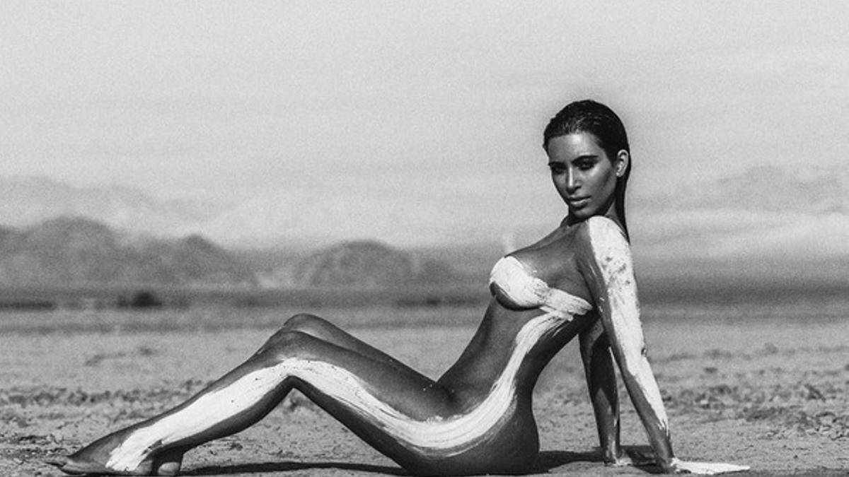 Kim Kardashian enseña la piel en Instagram