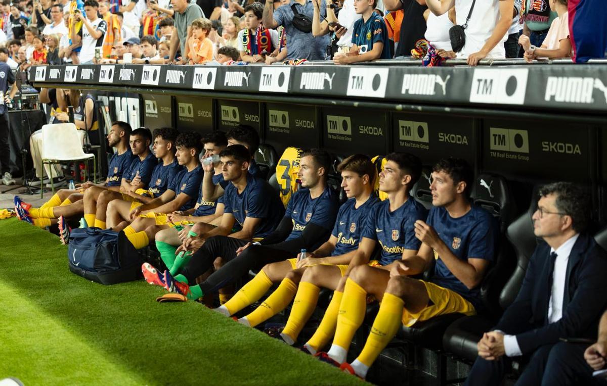 Valencia - FC Barcelona, el partido de la jornada 1 de LaLiga EA Sports, en imágenes.