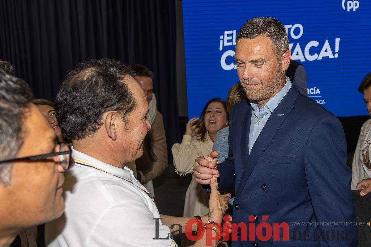 Elecciones 28M: Presentación de la lista del PP en Caravaca