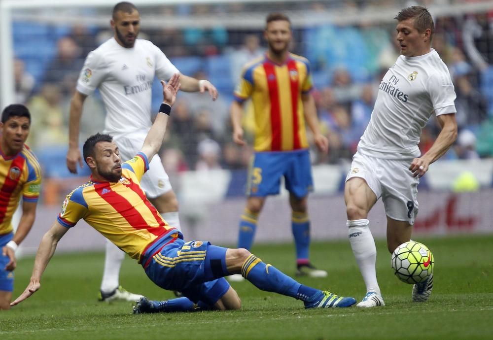 Las mejores imágenes del partido entre el Real Madrid y el Valencia.