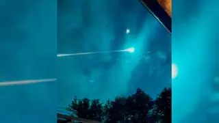 Un meteorito atraviesa el cielo peninsular y sorprende a España: ¿por qué no se vio en Canarias?