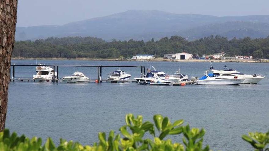 El actual puerto deportivo de A Toxa. // Muñiz