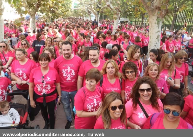 Marcha contra el cáncer de mama en Castellón