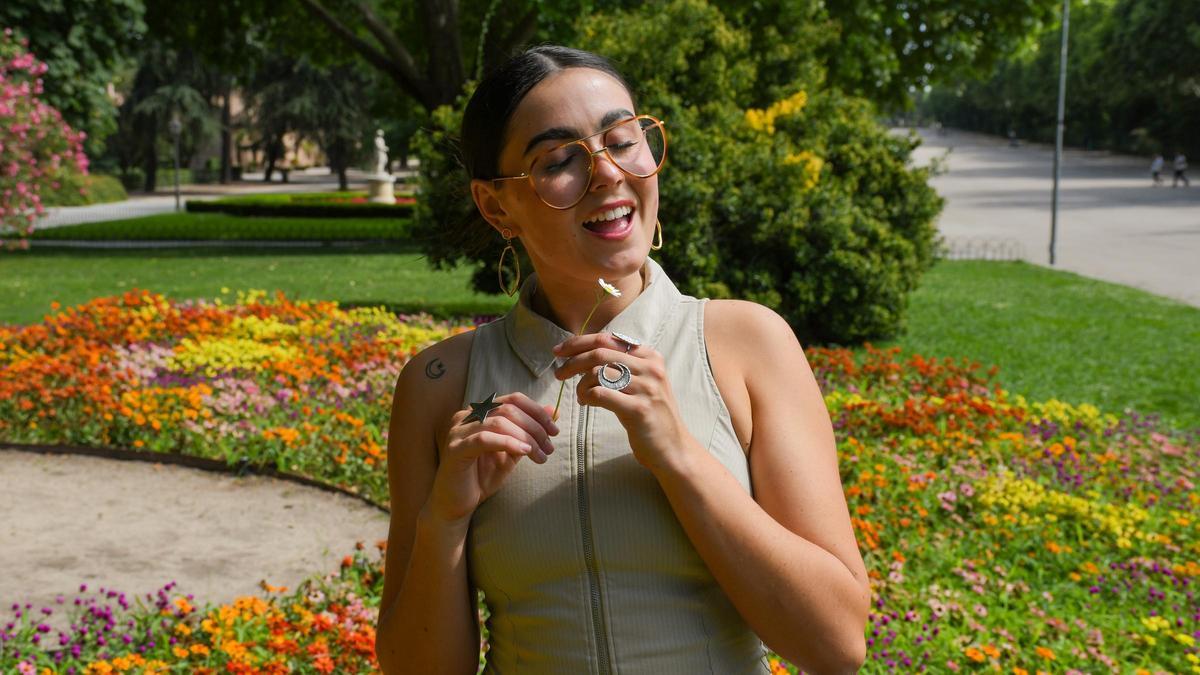Entrevista a Chiara en el Retiro.