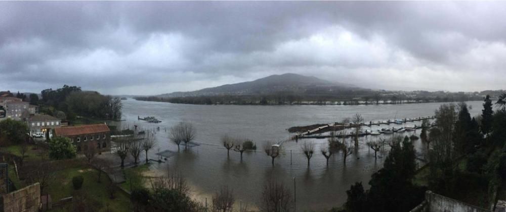 Las mejores imágenes que nos ha dejado el temporal Fabien en Galicia. // FdV