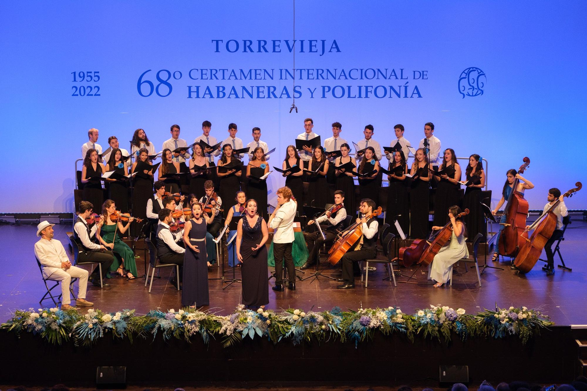 Velada inaugural del Certamen Internacional de Habaneras y Polifonía de Torrevieja