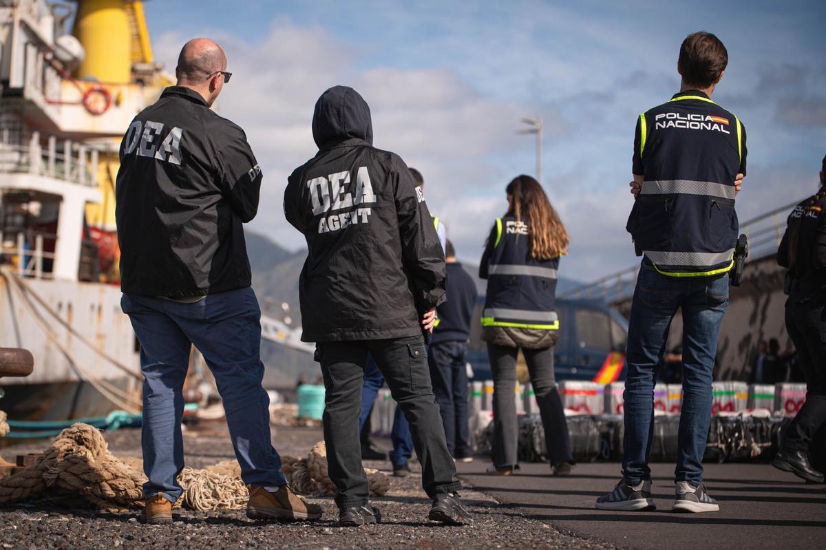 El mayor alijo de cocaína de Europa, en Tenerife