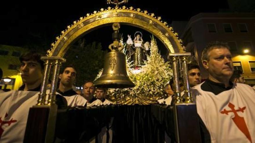 El Cristo de la Reconciliación durante el Viernes Santo.