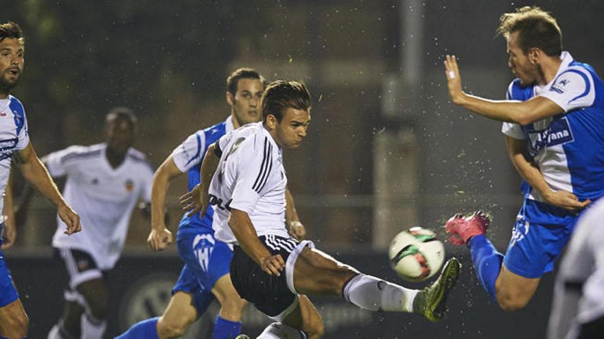 Nuevo tropiezo del Valencia Mestalla frente al Alcoyano