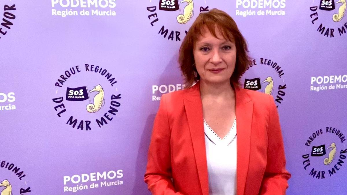 María Marín: "La combinación entre la ILP y el Parque Regional blindaría el Mar Menor y sentaría a los culpables del ecocidio ante el juez"